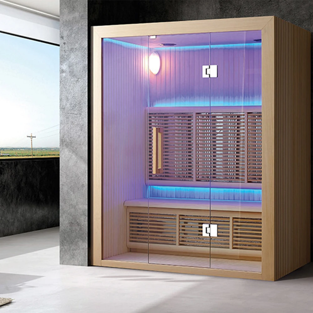HS-SR1246 Luxury Sauna Room for Sale, Sauna House, Modern Big Sauna