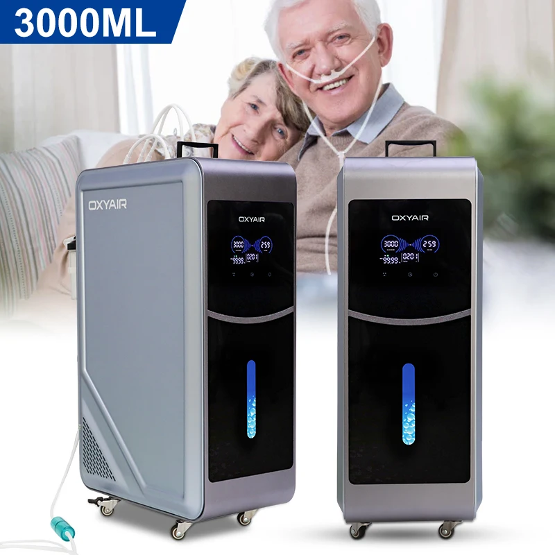 Olive Home Hidrogeno Generators Molecular Hho Gas Inhaler 1500ml Hydrogene Generator Machine 3000ml Hydrogen Inhalation Machine