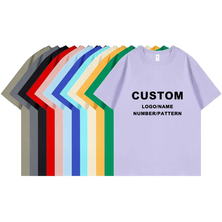 YLS 220 g 7.8 oz High Quality  Combed    Summer   Custom Printing  Blank Plain Stylish