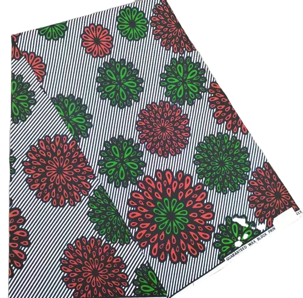 N24S Hot sale new model african super wax printed fabric imit for tablecloth