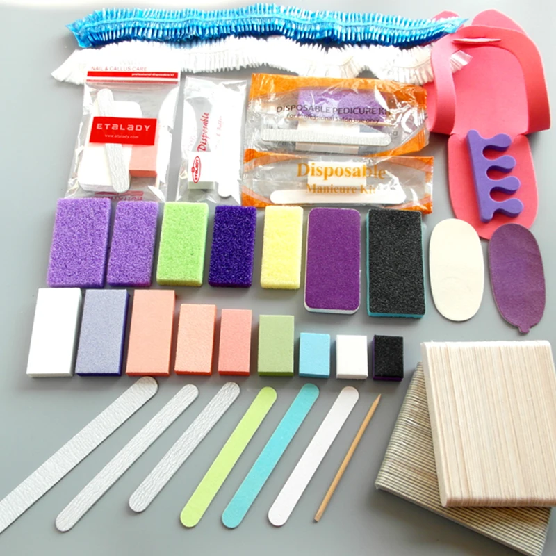 Disposable Pumice Kit Pedicure Kit Manicure Pedicure Set For Nail Salon