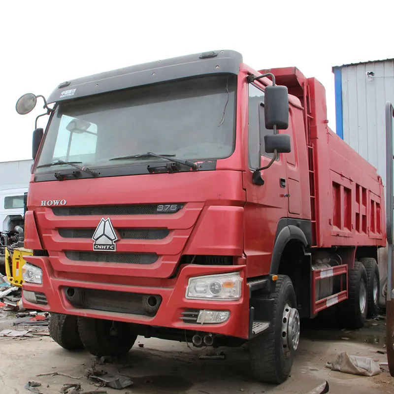 Hot Selling Cheap Price Front Tipping 2017 Model 371hp 10 Wheels WEICHAI Electric Tripper Truck 22 Cubic Meter Heavy Truck Left