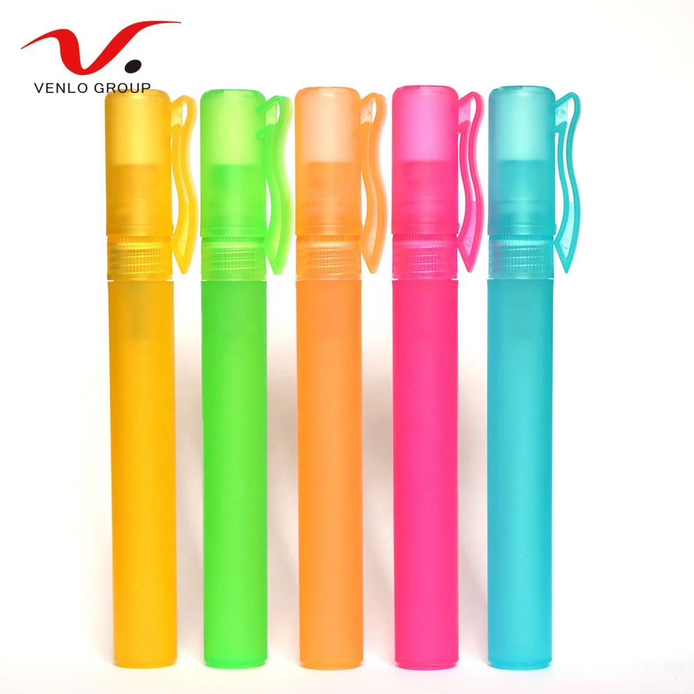 
Wholesale Empty 3ml 5ml 8ml 10ml 12ml 15ml 20ml pocket plastic pen perfume spray bottle 
