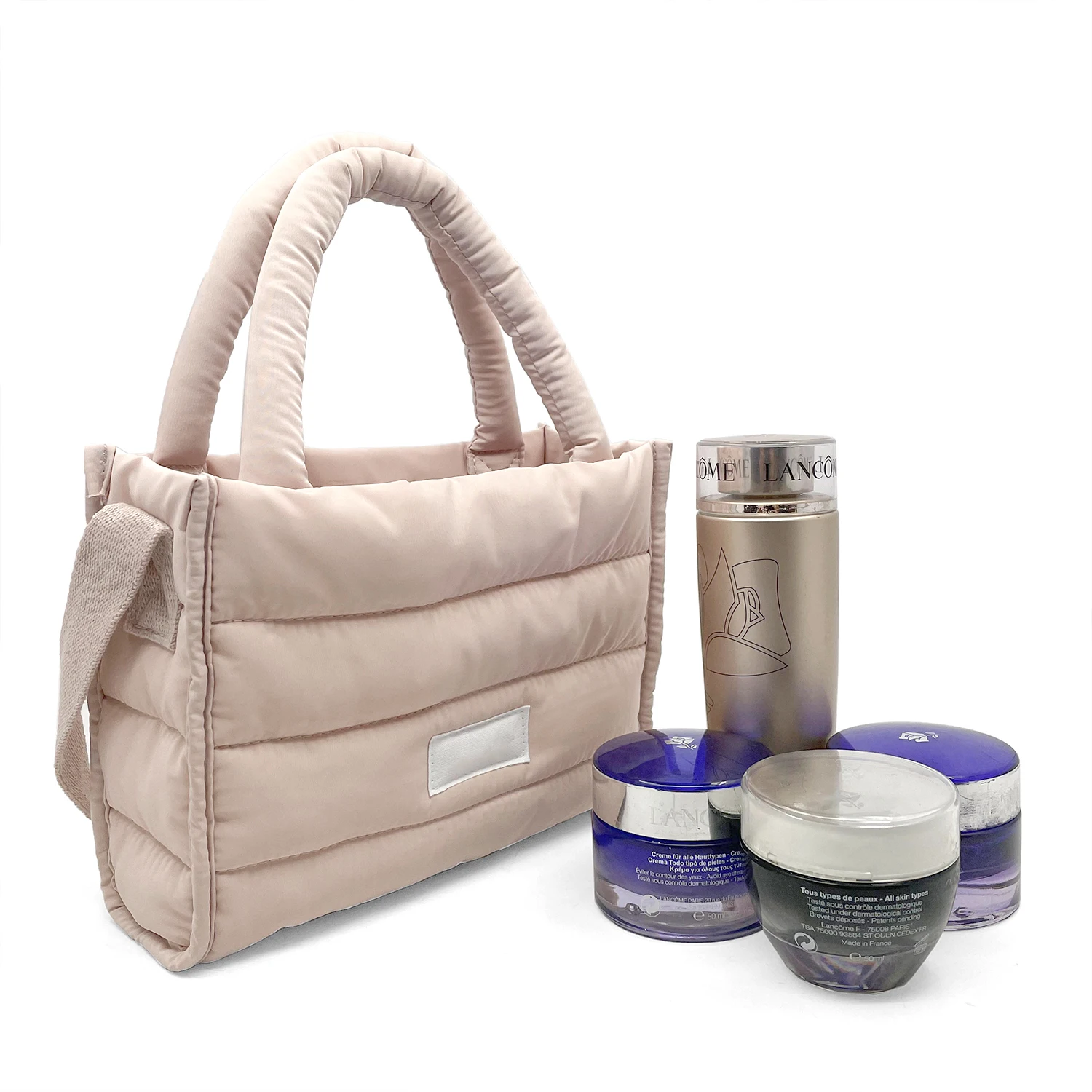 Luxury Handbags Fashion Fall Winter Lightweight Filling Quilted Puffer Tote Bag Puffy Quilted Weekender Tote Bags