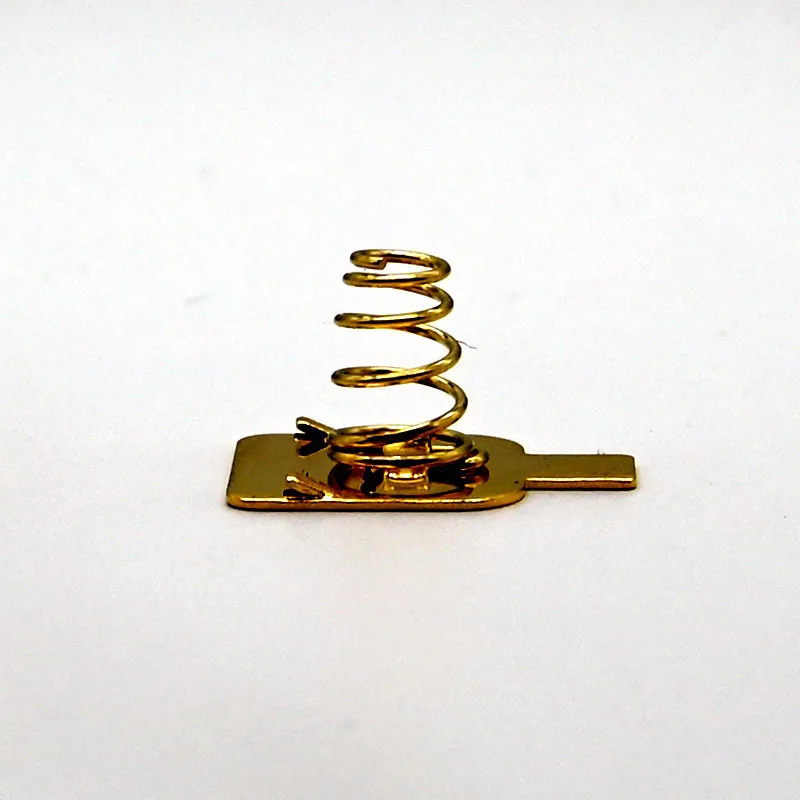 Customized Square Wire Compression Spring Production Metal Battery Spring Connector