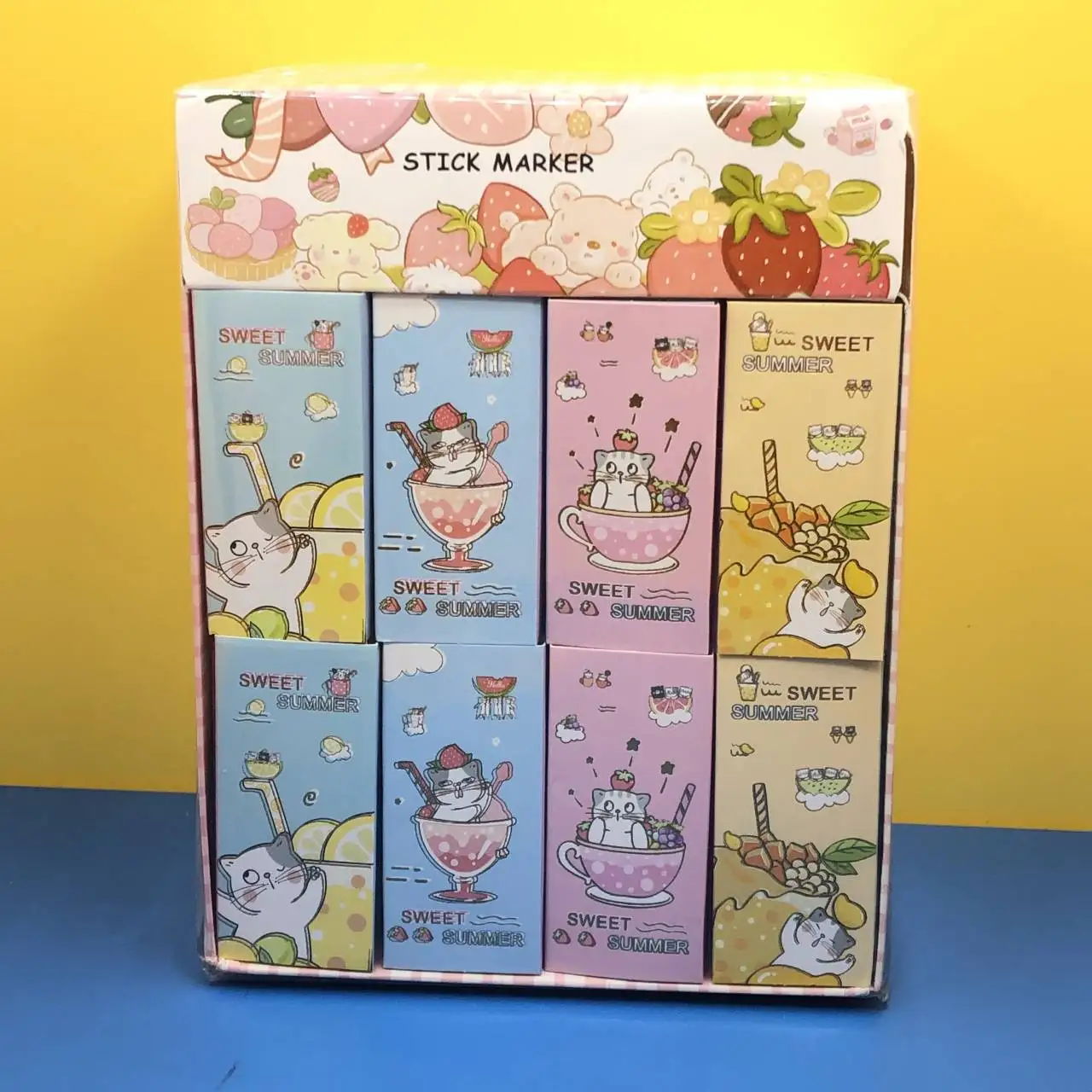 (Wholesale )48pcs/box School stationery Kuromi Melody KT sticky note for students gift