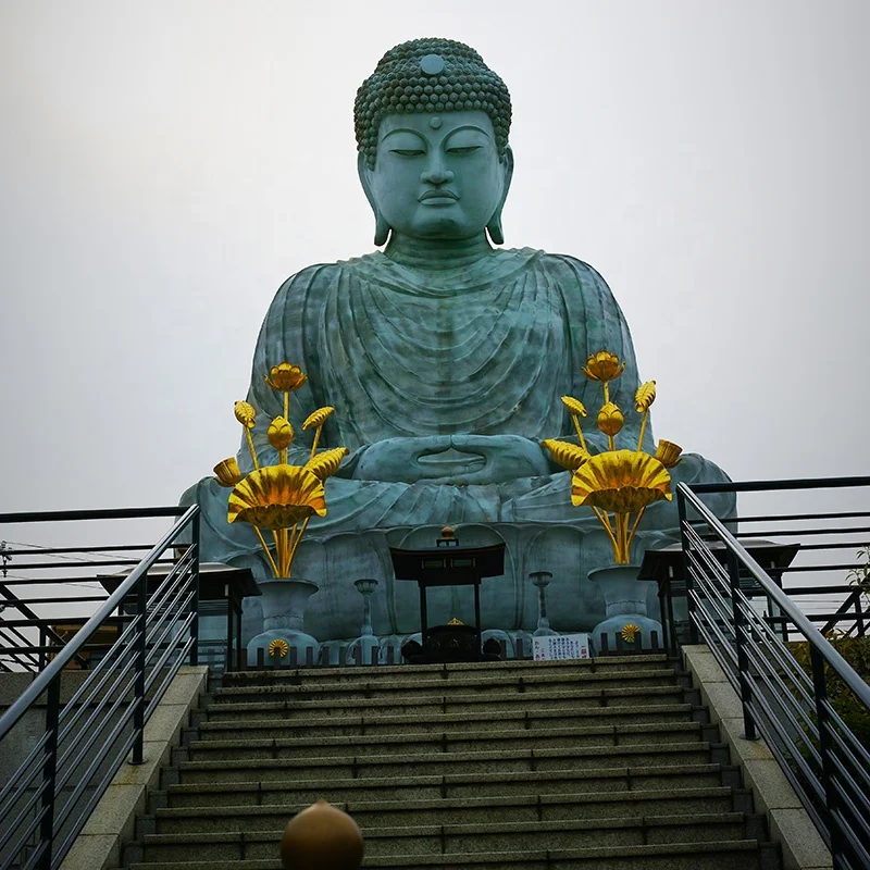 Religious Life Size Bronze Kwan Yin Sculpture