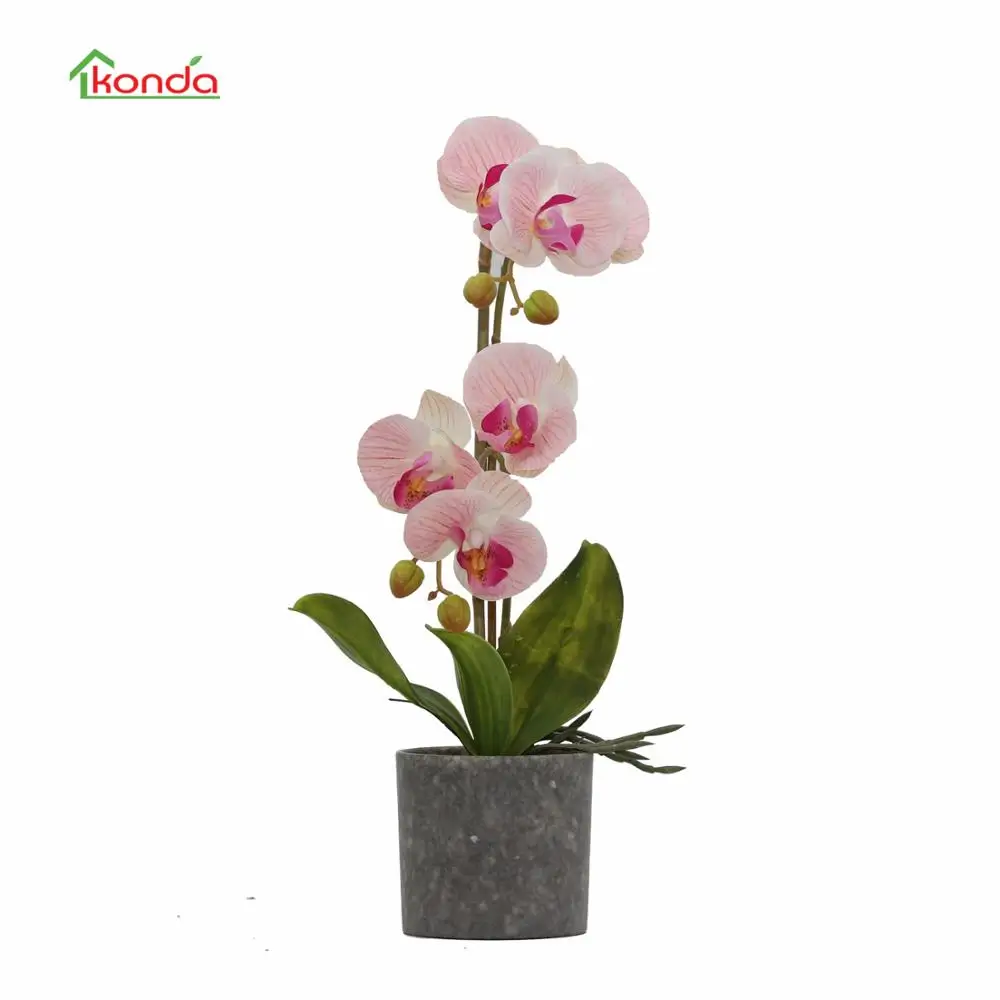 Настенные искусственные цветы лаванды Орхидея искусственный цветок