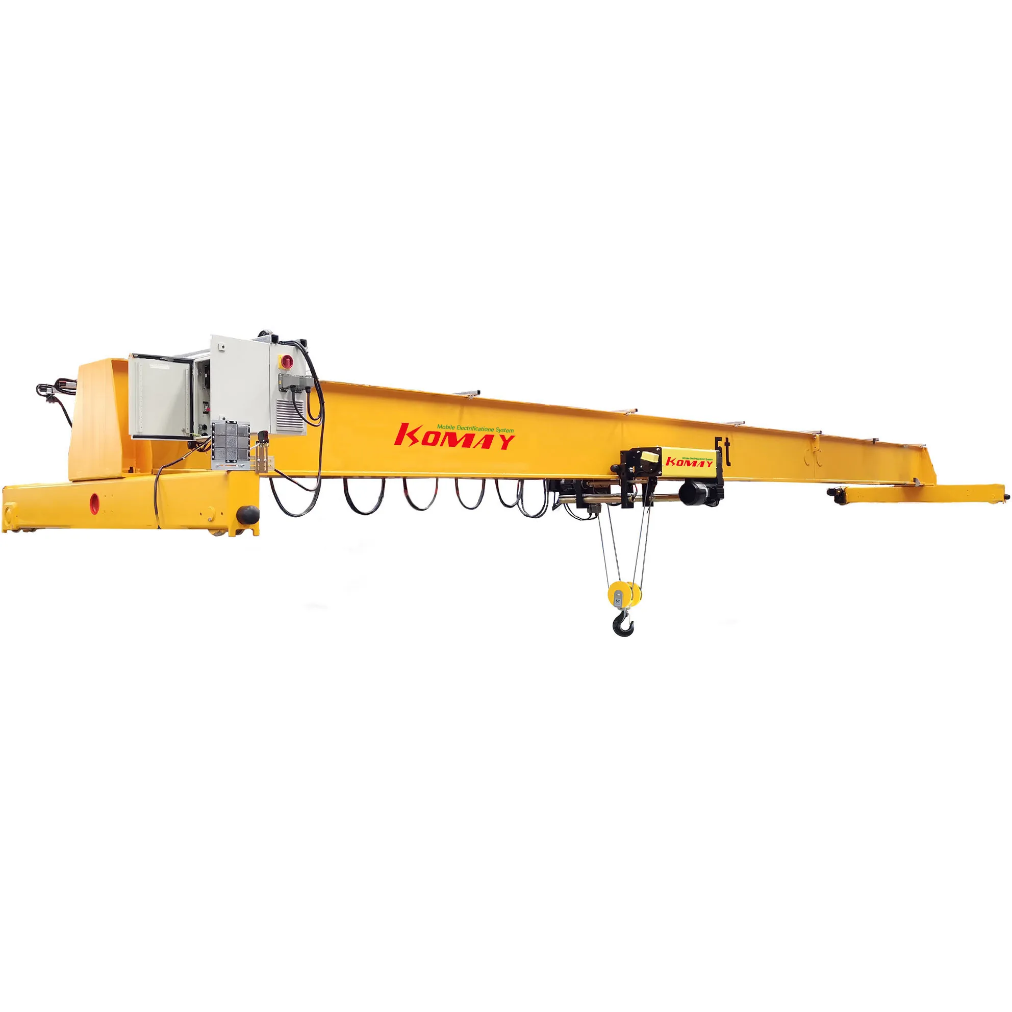 LD 5 Ton 10 Tons 20 Tons Single Girder Workshop Overhead Cran Monorail Bridge Crane Price