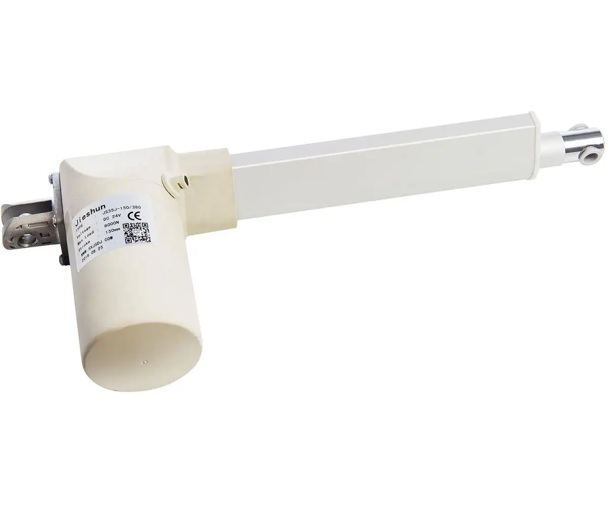 JUNESUN 12v 24V Dc 6000N low noise IP54 electric Linear Actuator for hospital medical bed wheel chair JS35DJ