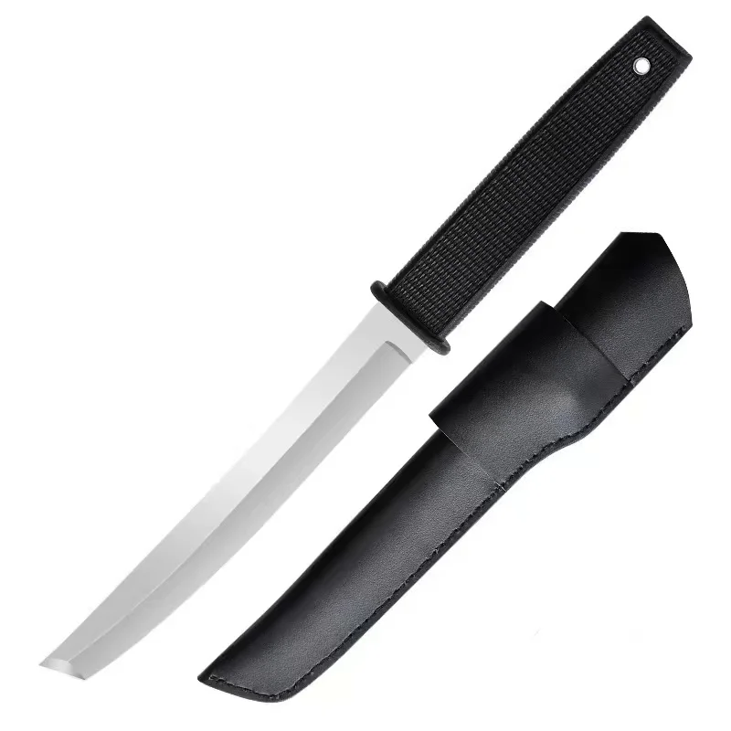Открытый нож для выживания на открытом воздухе мини-нож в дикой природе с высокой твердостью лезвие самообороны футляром