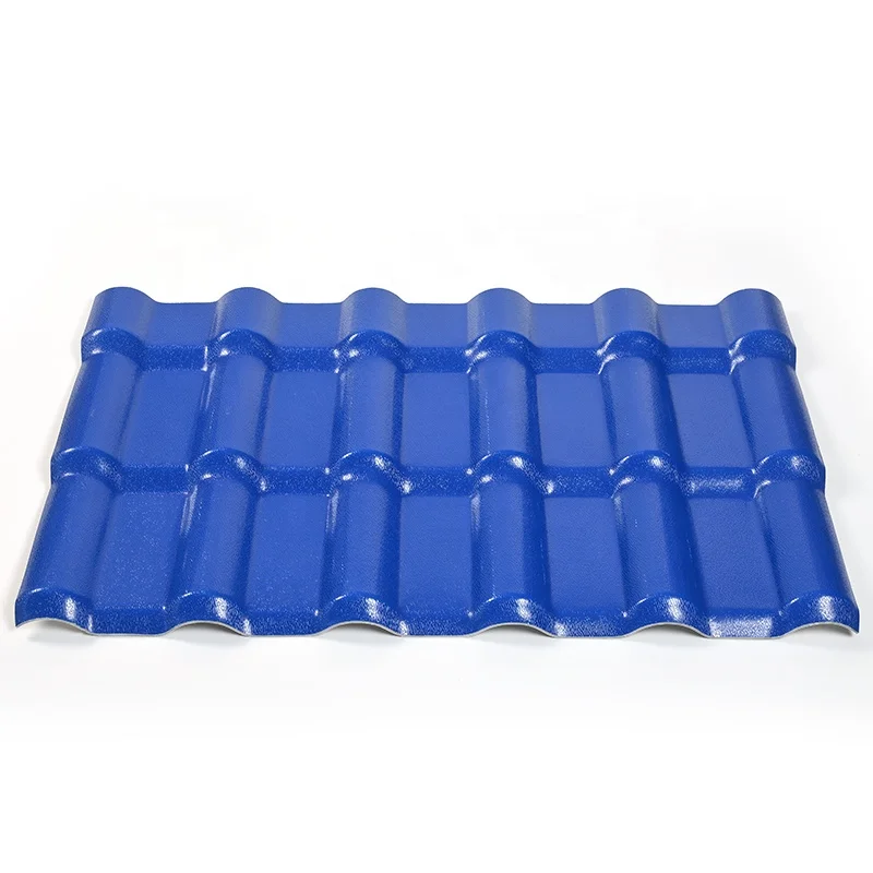 1.3-3.0Mm Roofing Sheets Corrugated Pvc Polymer Plastic White Pvc Sheet Asa Pvc Roof Tile