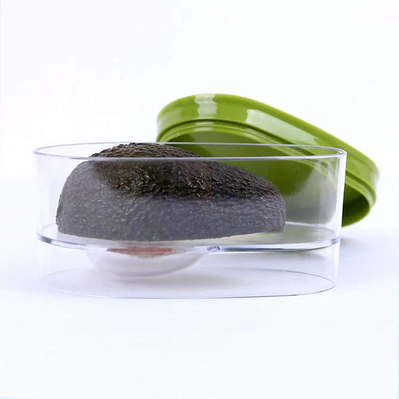 Avocado Saver Holder Reusable Keep Fresh Food Crisper Storage Box for Refrigerator