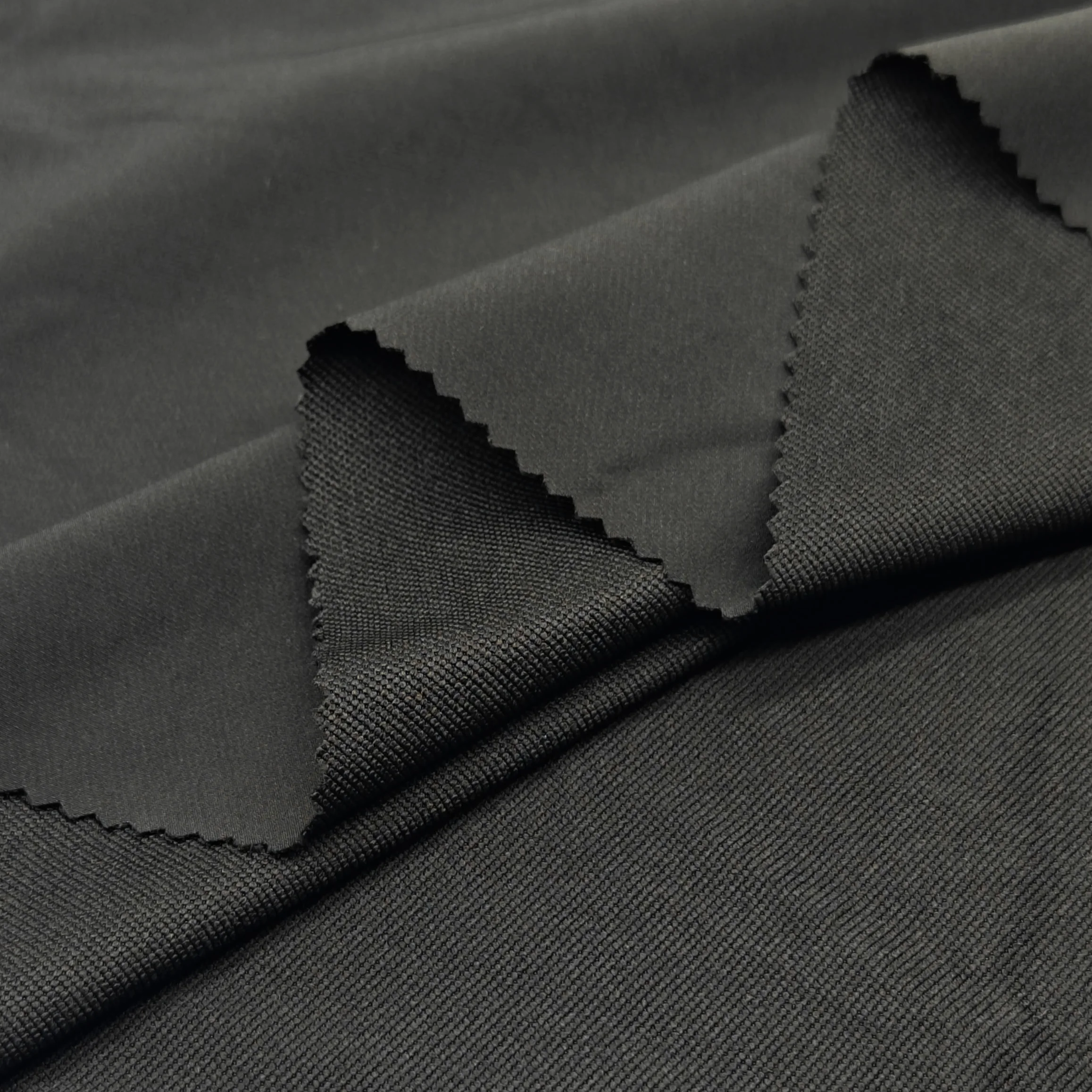 70D Half Matt Nylon Four Way Stretch Fabric for Outdoor Jacket Garments