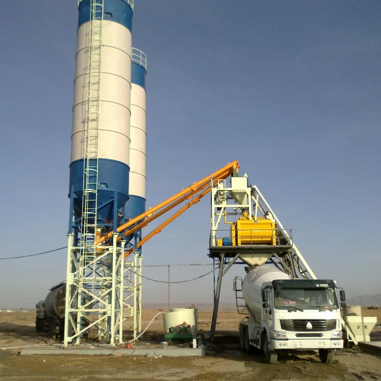 Высокое качество 35 м3/ч 50 60 90 120 бетонный завод по производству