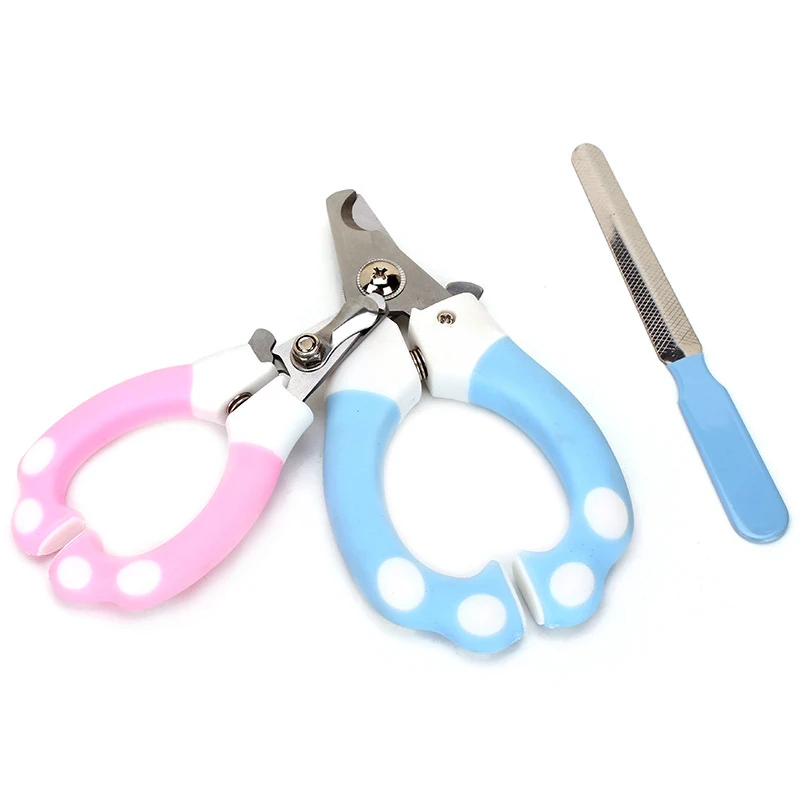 Pet Health Care Professional Dog Pet Nail Clipper Cutter Scissors Kit Stainless Steel Grooming Cat Dog Clippers