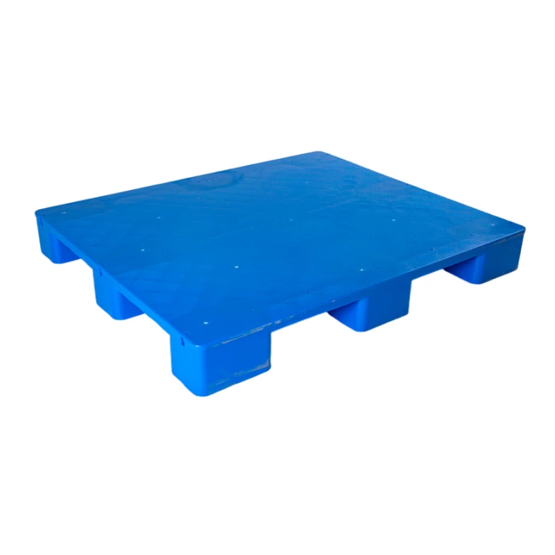 heavy duty two four way injection industrial single face flat euro plastic pallets