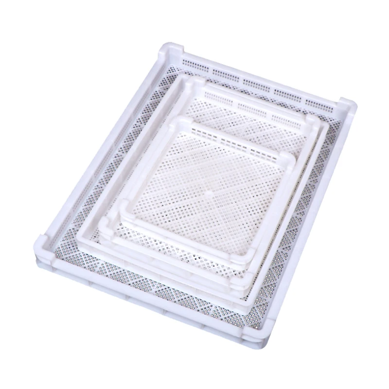 Plastic Drying Tray Large Plastic Drying Trays Plastic Stackable Food Drying Tray For Fruit Mushroom Vegetable Drugs Seafood