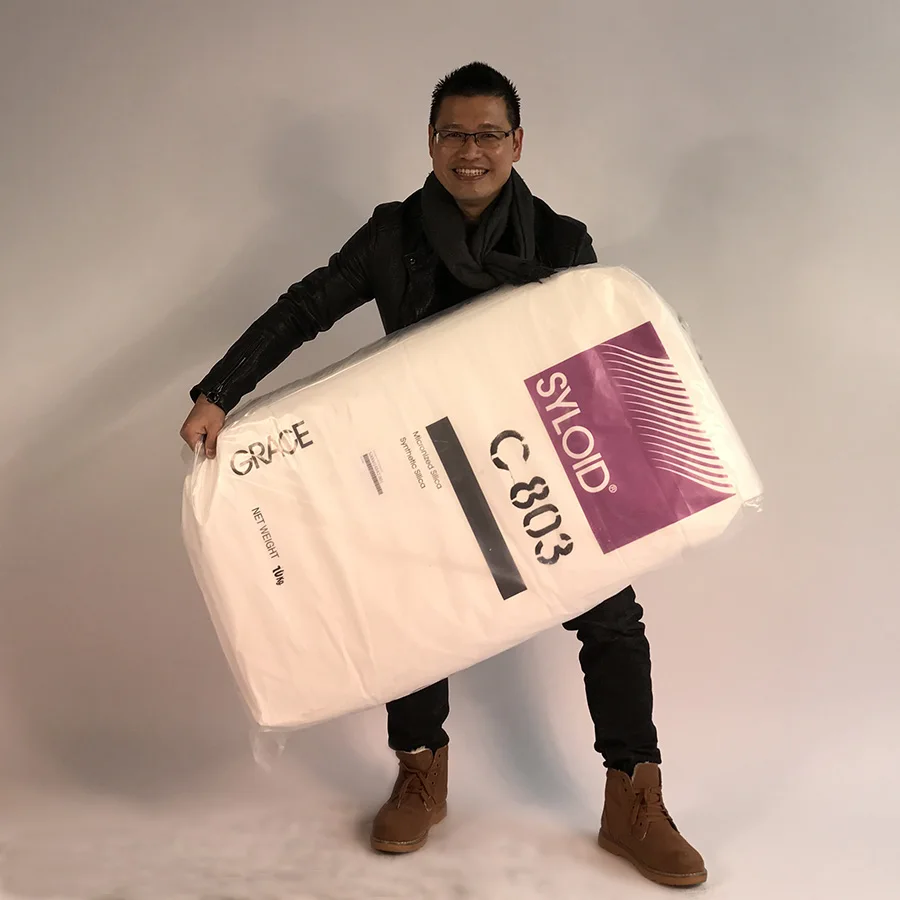 Low Price High Quality White Free Flowing Powder Amorphous Silica Matting Agent SYLOID RAD 2105 For Coating