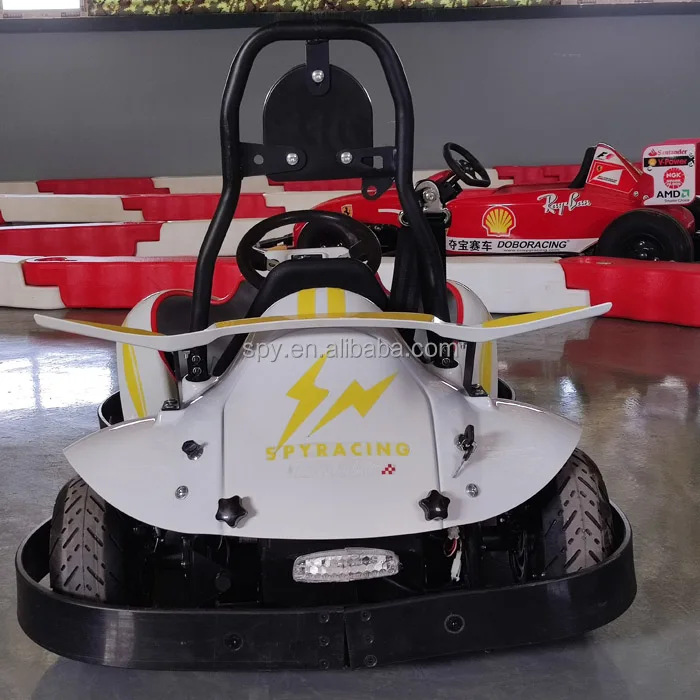 Affordable Family Powersport Radio Control Cheap Track Go Cart Race Club Electric Mini Go Kart for Kids