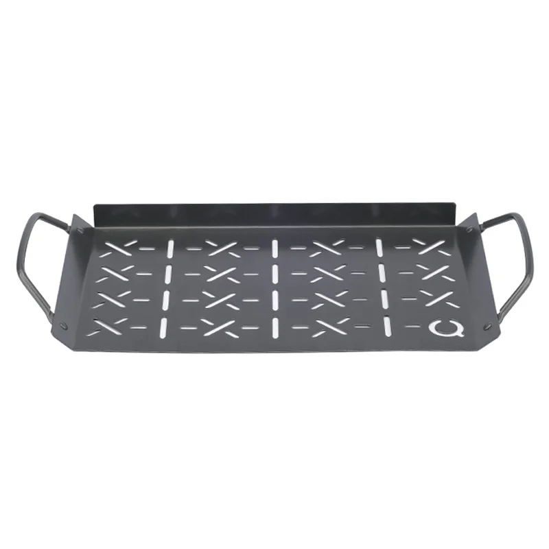 Hot sale carbon steel bbq pan griddle non stick wok for barbecue
