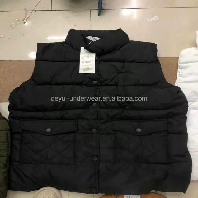 4,35 USD модель DZL012 Размер L-4XL смешивать стили женский зимний жилет теплый пуховый жилет