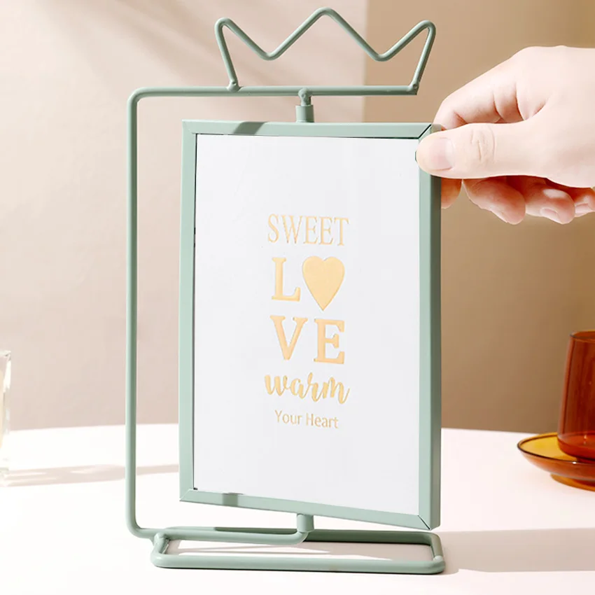 Metal 4x6 Glass Photo Frame A4 Picture Frames Photo Albums Accessories Botanical Specimen Holder Display Stand