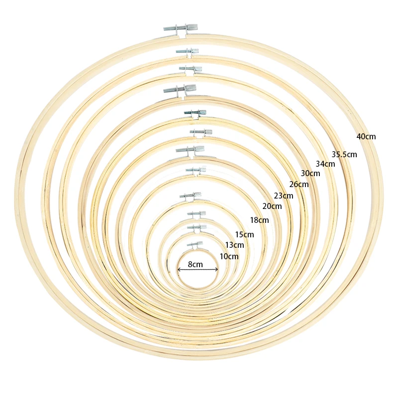 
Beautiful and durable carved embroidery hoop 