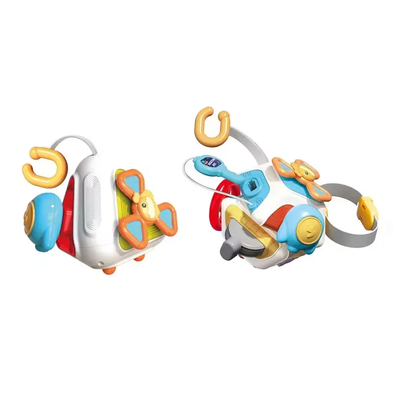 2024 Trending Selection  Montessori Busy Cube Sensory Toys Sensory Busy Board Busy Cube Travel Toys Birthday Gift For Kids