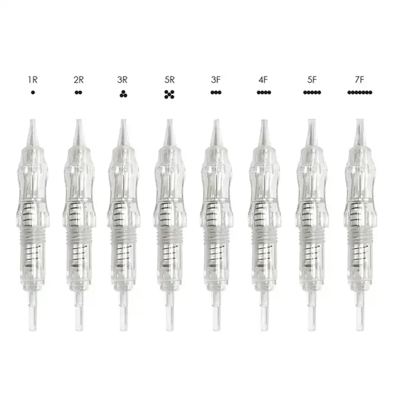 Factory Sale Digital Black Pearl Permanent Makeup Screw Cartridge Tattoo Needles for Eyebrow Lips Tattoo