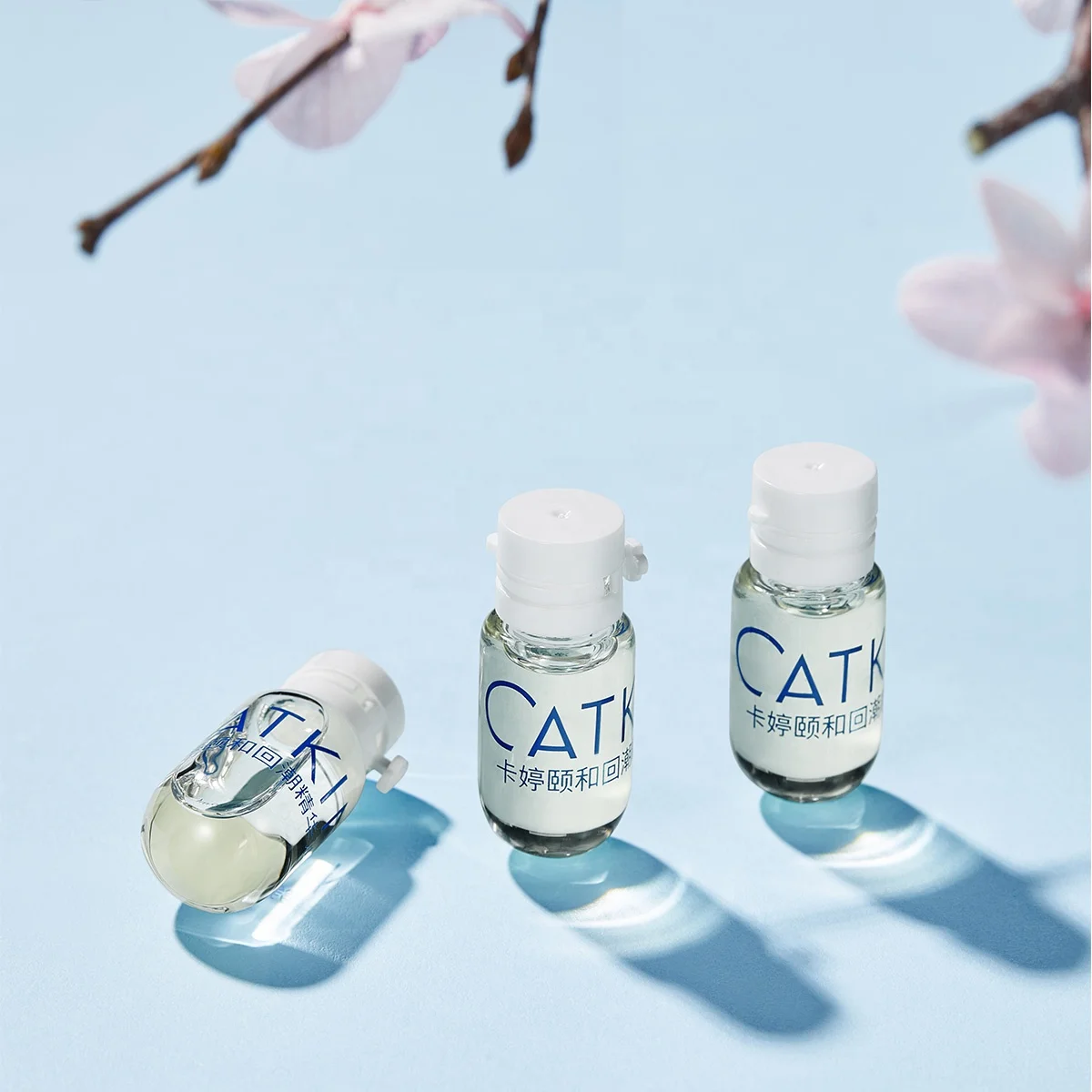Wholesale 3ml*15pcs CATKIN Summer Palace Moisturizing Extract Hair Clear Essence Body Oil