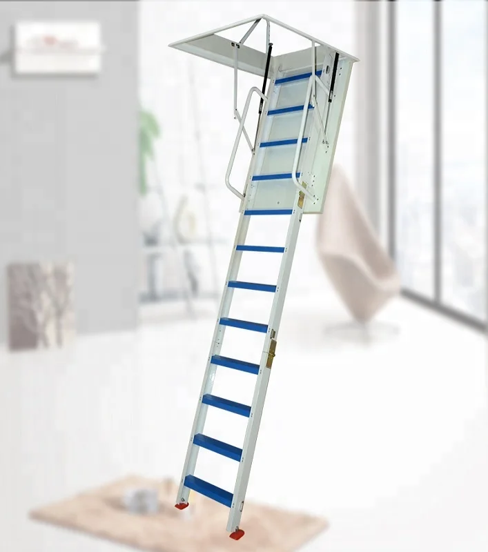 Step Ladders Structure and Steel Material Folding Ladder