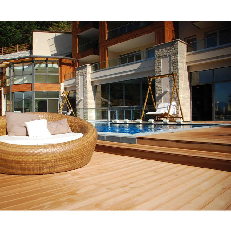 
Composite Decking Board Outdoor New Environmentally Friendly Materials Resysta Decking Flooring 