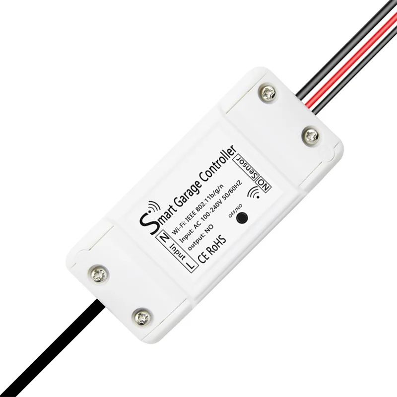 Easy installation wireless automatic sliding garage door opener with alexa voice control for smart home