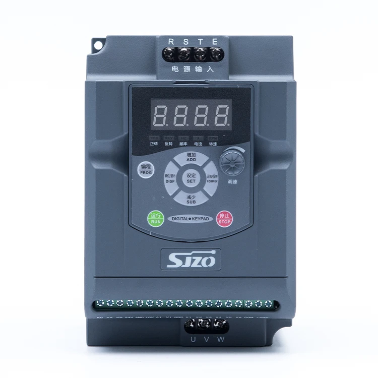 SJZO  Variable Frequency Drive  single phase to 3phase inverter  220V 50hz to 60hz converter 2.2kw vfd for fans and motors
