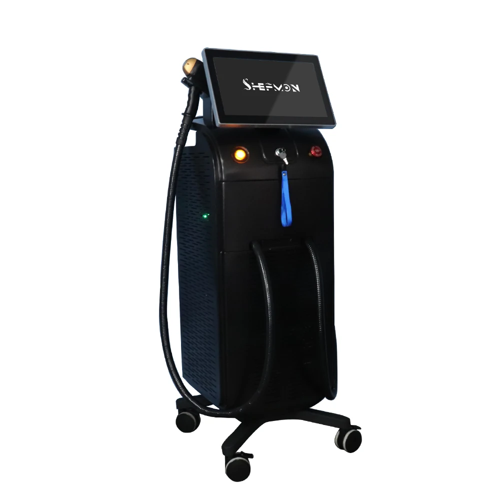 Hot sale aesthetic medicine 1600W 808nm 755nm 1064nm diode laser laser hair removal machine for permanent hair removal