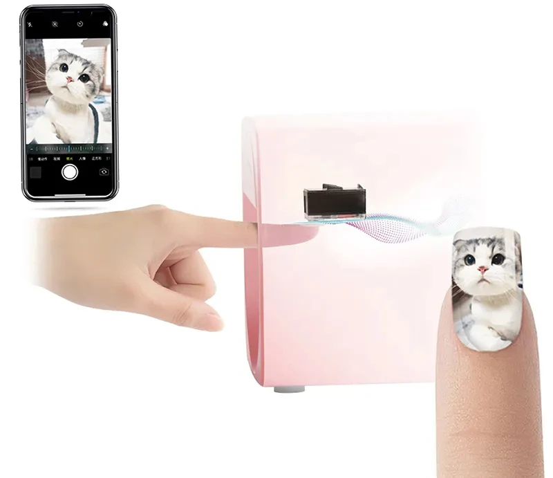 O2  Nails Mobile  Professional Nails Art printer Nail Tools for Manicure  Picture Pattern Color Printing