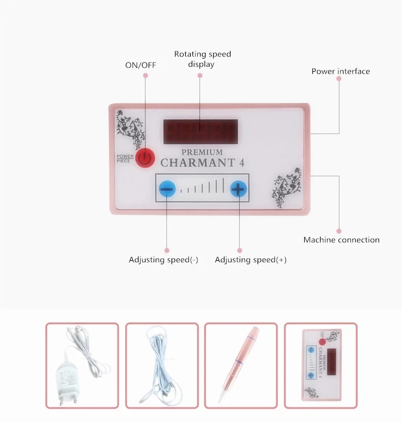 Microneedle permanent makeup equipment microblading electric pmu machine pen tattoo tools aesthetic tattoo gun