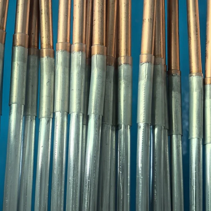 2024 PuSong  China Factory Air Conditioner Parts Custom AC Copper Aluminum Connecting Tube 10mm Insulated Copper Pipe