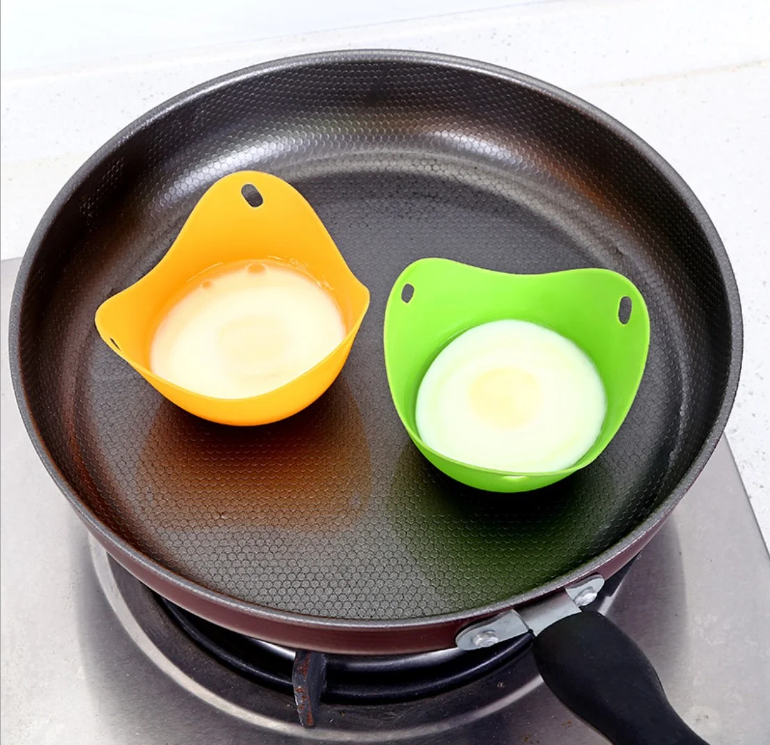 Silicone Egg Poaching Cups Poaching Pods Egg Mold Bowl Microwave or Stovetop Egg Cooking