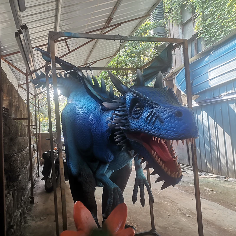 life size animatronic dragon model chinese dragon costume