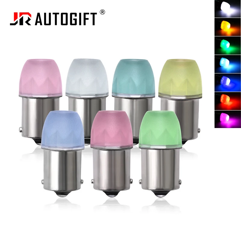 Hot sales 1157 bay15d strobe flash 3 SMD 2835 led Flood 1156 ba15s Amber white red for turn signal lights brake light lamp