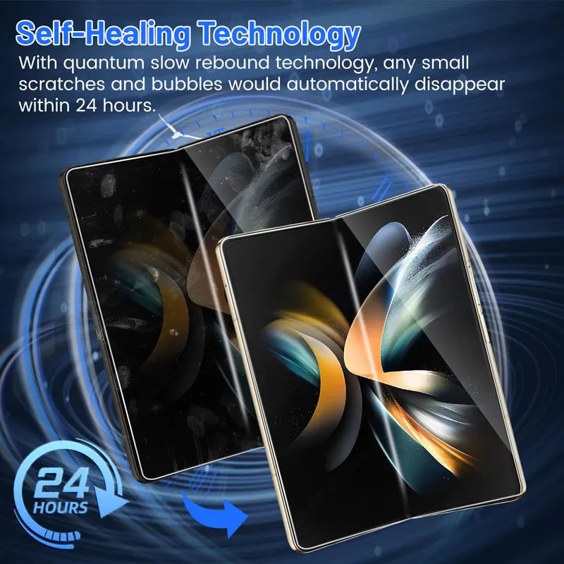 Laudtec GHM006 With Built In Waterproof Case Phone Tempered Glass Protector Screen Protectors For Samsung Galaxy Z Fold Flip 5