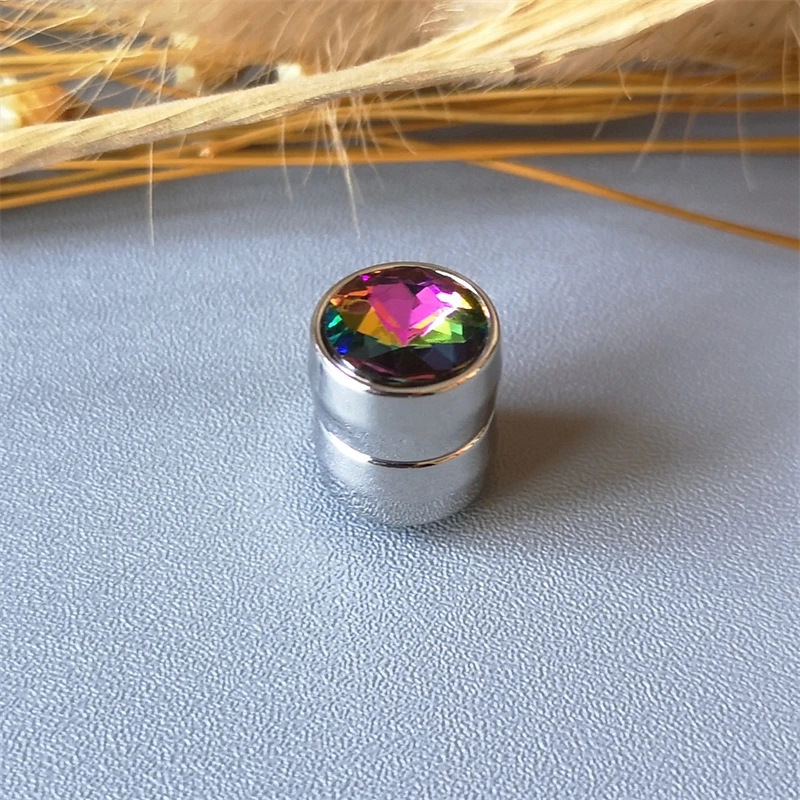 Необычные Цветные магниты со стразами для одежды хиджаба без змеи популярные в России шарфов