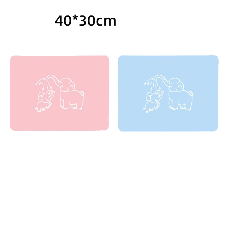 Custom Logo Printing Large Water-Proof Silicone Baking Durable Pastry Place Mat Table Non-Slip Kid Food Silicone Dining Placemat