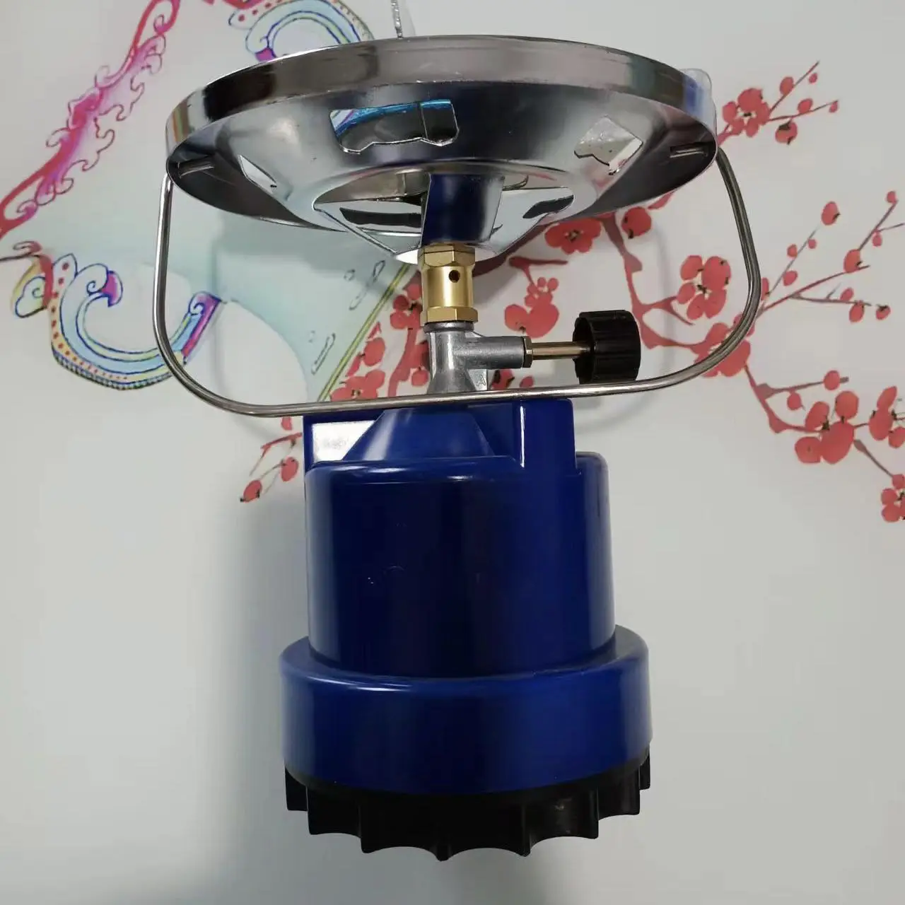 ultralight gas burner with  190g cartridge gas stove camping hiking mountaineering gas burner red/blue/orange outdoor gas stove