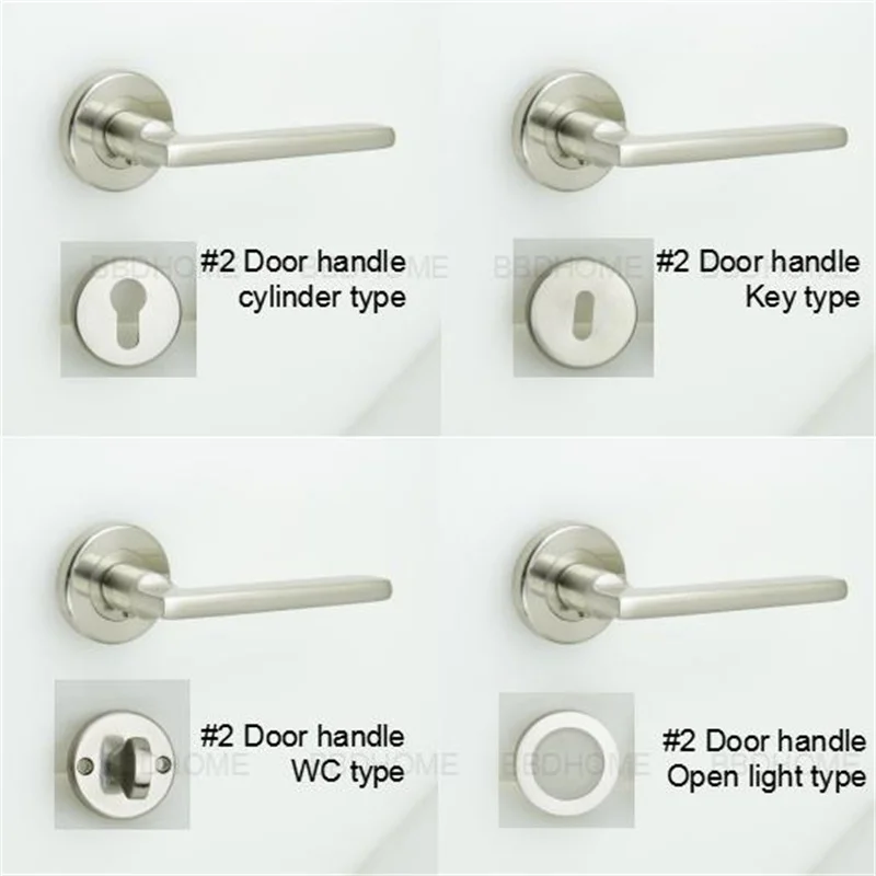 BBDHOME interior room bathroom mortise lock door lock WPC wooden door handle lock