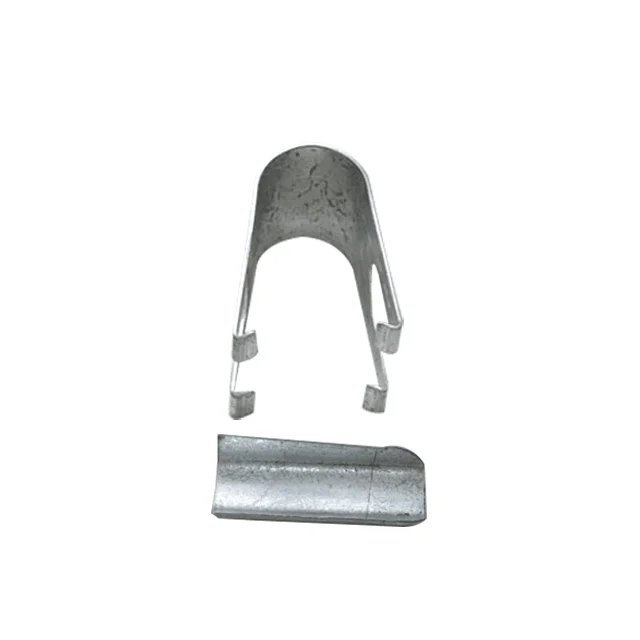 Galvanized Purlin Bow Clamp Locking Channel Fixer , Profile and Pipe Connector