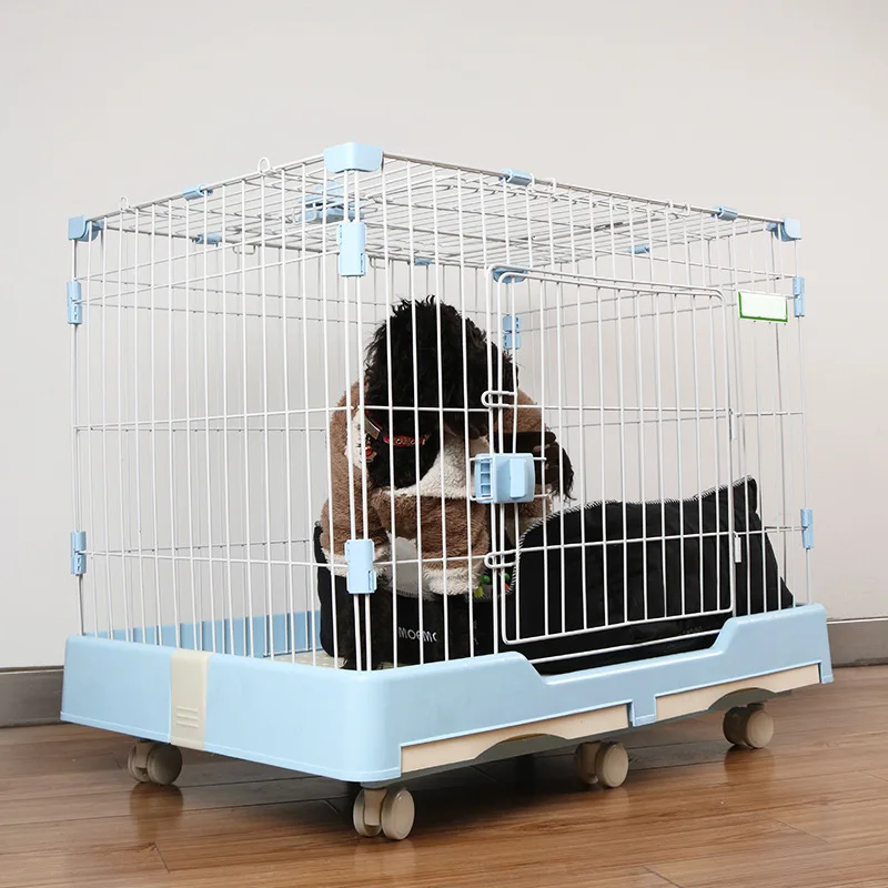 Pet Dog Cage Pet Supplies Direct Cat Rabbit with Toilet Pet Iron Cage Dog Supplies
