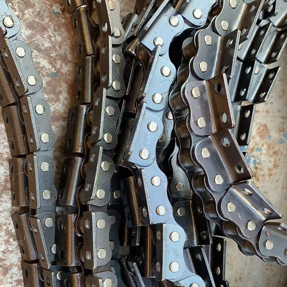 RS60 K1 Attachment Single Simplex Roller Chain for Construction